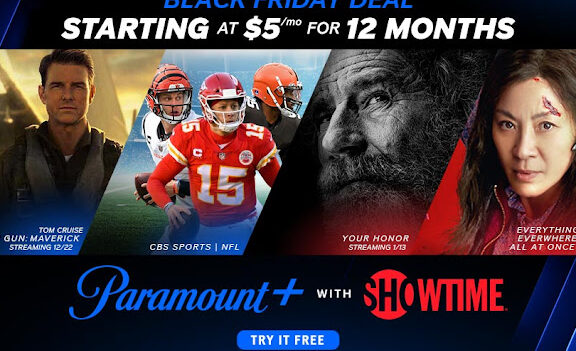 Paramount Plus acaba de lanzar su increíble oferta del Black Friday